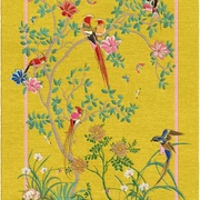 Birdsong YellowКовер 274х183 ручной тафтинг, шерсть +тенсель, высота ворса 13 мм