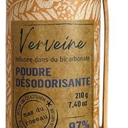 POUDRE VERVEINE Пудра дезодорирующая 210 гр, для мебели, ковров, аромат вербена