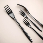 VINCI BLACK 94 столовые приборы, сталь 18/10, черный, 24 шт. (6 ложек + 6 вилок + 6 нож
