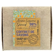 COFFRET 2 Мыло твердое, набор 3 шт*100 гр Avoine + Luzerne + Epinard