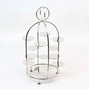 CAKE STANDПодставка для пирожных, никель, D24,5x42,5h