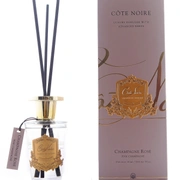 CHAMPAGNE ROSE Диффузор, золотой декор, 150 мл, ВхШхД 30х10,5х10,5 см