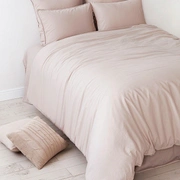 Наволочка с запахом "SOFT SATEEN",  100% софт сатин, пудровый