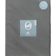 Простыня на резинке, SOFT SATEEN, серо-зеленый