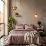 Комплект постельного белья "DAILY BEDDING", сатин, молочный шоколад