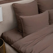 Наволочка с запахом "SOFT SATEEN", софт сатин, шоколадный