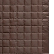 Покрывало "SQUARES", сатин, шоколадный