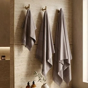 Комплект "Simple" из 3 полотенец, р-р: (30x50,50х100,70х140)см, цвет: шоколад