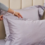 Комплект постельного белья "DAILY BEDDING", сатин, французский серый