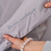 Комплект постельного белья "DAILY BEDDING", сатин, французский серый