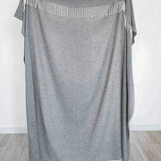 Плед "БЕРИНГ" в подарочной коробке, итальянская шерсть 80%, полиэфир 20% цвет: серый