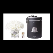 GRAND BOUQUET white Большой букет роз, 2 спрея, белый, ВхШхД 32х26х26 см