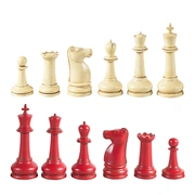 Набор шахматных фигур AUTHENTIC MODELS Master Staunton, красный и слоновая кость, 12х4,5х4,5 см