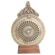 Лунный календарь Hemisferium Lunar Calendar/Tidal Abacus диам 12 х 0,7 Высота с базой 16,2 см, бронз