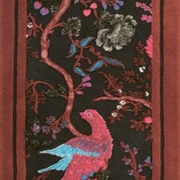 Ковер-дорожка WILD BIRD, 75x200 шерcть 55% полиэстер 45%, подложка полиэстер 100% 1950 гр