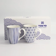 Набор кружек Tokyo Design Nippon Blue 2шт 8.5x10.2см 340 мл, фарфор