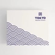 Набор кружек Tokyo Design Nippon Blue 2шт 8.5x10.2см 340 мл, фарфор