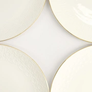 Набор тарелок Nippon White Gold 4 шт 30,5 см, фарфор