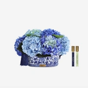 Букет гортензий Cote Noire Chinoiserie hydrangeas blue, 2 спрея по 10 мл