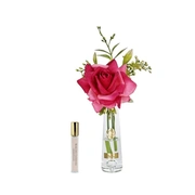 SUMMER ROSE GOLD MAGENTAДиффузор роза, белый, золотой декор, спрей 15 мл