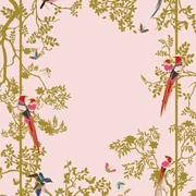 Jardin de Orient Pink & GoldКовер 274х183 ручной тафтинг, шерсть +тенсель, высота ворса 13 мм
