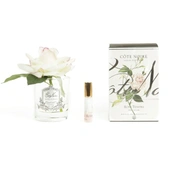 Роза-диффузор FRENCH ROSE blush, светло-розовый, прозрачная ваза, 1 спрей 10мл