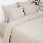 Комплект постельного белья LINEN 50%лен/50%хлопок, натуральный