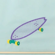 Комплект постельного белья SKATEBOYS, перкаль, мятный/банановый
