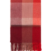 INCA stones RED Плед 130/200 , 50% альпака + 40% овечья шерсть + 10% микрофибра, 560 гр