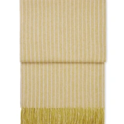 STRIPES light yellowПлед 130/200 , 50% альпака + 40% овечья шерсть + 10% микрофибра, 560 гр