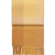 INCA yellow Плед 130/200 , 50% альпака + 40% овечья шерсть + 10% микрофибра, 560 гр