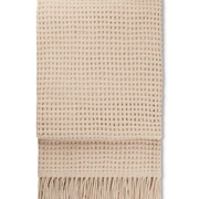 BASKET beige Плед 130/200, 35% альпака + 35% овечья шерсть + 30% микрофибра, 1000 гр