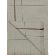 SQUARE light green Плед 130/200 , 50% альпака + 40% овечья шерсть + 10% микрофибра, 560 гр