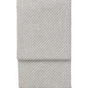 DIAGONAL white/light grey Плед 130/190 35% альпака + 35% шерсть + 30% G84микрофибра 790 гр