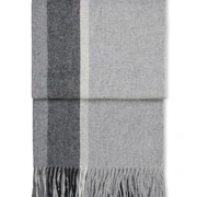 MANHATTAN greyПлед 130/200 , 50% альпака + 40% овечья шерсть + 10% микрофибра, 560 гр