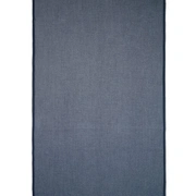 Herringbone dark blue/grey Плед 130/190 беби альпака 100% , 470 гр