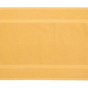 Коврик для ванной COMORES CURRY 50/110 желтый хлопок 1350 гр/м2