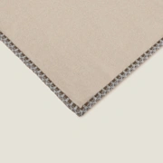 Покрывало-плед Frati SOFT BAMBOO NOCCIOLA, бежевый, 220х260, бамбук 40% полиэстер 60%, 1750г
