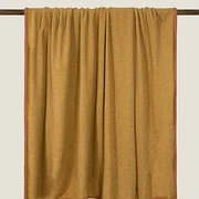 Покрывало-плед Frati SOFT BAMBOO ZAFFERANO, желтый, 220х260, бамбук 40% полиэстер 60%, 1750г