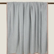 Покрывало-плед Frati SOFT BAMBOO GRIGIO PERLA, серый, 220х260, бамбук 40% полиэстер 60%, 1750г