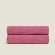 Плед Frati SOFT BAMBOO CHERRY, вишневый, 160х200, бамбук 40% полиэстер 60%, 800г