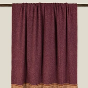 Плед SOFT BAMBOO BURGUNDY с тесьмой BRIGITTE, бордовый, 160х200, бамбук 40% полиэстер 60%, 820г