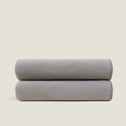 Плед Frati SOFT VISCOSE GRIGIO PERLA, серый, 130x160, вискоза 30% полиэстер 70%, 510г
