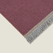 Плед Frati SOFT BAMBOO GRANATA с тесьмой Rousseau, гранатовый, 160х200, бамбук 40% полиэстер 60%, 82