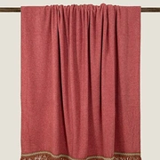 Плед Frati SOFT BAMBOO LAVA с тесьмой Rousseau, красный, 160х200, бамбук 40% полиэстер 60%, 820г
