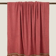 Плед Frati SOFT BAMBOO LAVA с тесьмой Rousseau, красный, 160х200, бамбук 40% полиэстер 60%, 820г