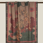 Плед Frati STAMPATO TIGER, 150х200, бамбук 40% полиэстер 60%, 720г