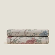Плед Frati SOFT BAMBOO BIRDS OF PARADISE BEIGE, бежевый, 150х200, бамбук 40% полиэстер 60%, 720г