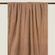 Плед Frati SOFT BAMBOO BISCOTTO с тесьмой Coco, желто-коричневый, 160х200, бамбук 40% полиэстер 60%