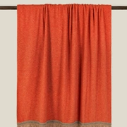 Плед Frati SOFT BAMBOO APRICOT с тесьмой ROUSSEAU, оранжевый, 160х200, бамбук 40% полиэстер 60%, 900